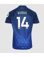 West Ham United Mohammed Kudus #14 Alternativní Dres 2023-24 Krátký Rukáv